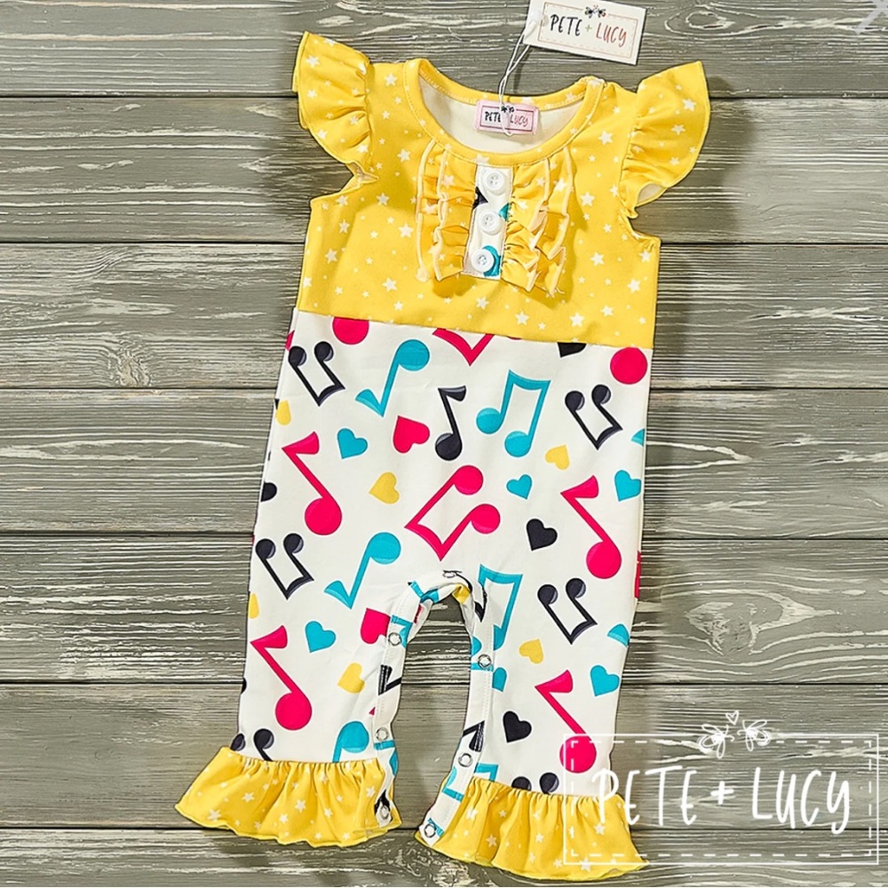 Pete+Lucy musical romper